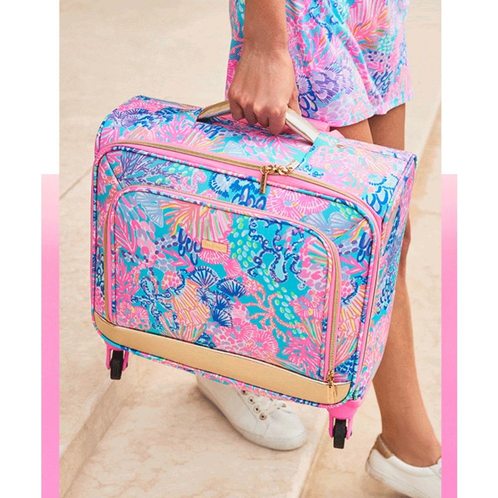Lilly Pulitzer Under the Seat Carry On - Picture 2 of 3